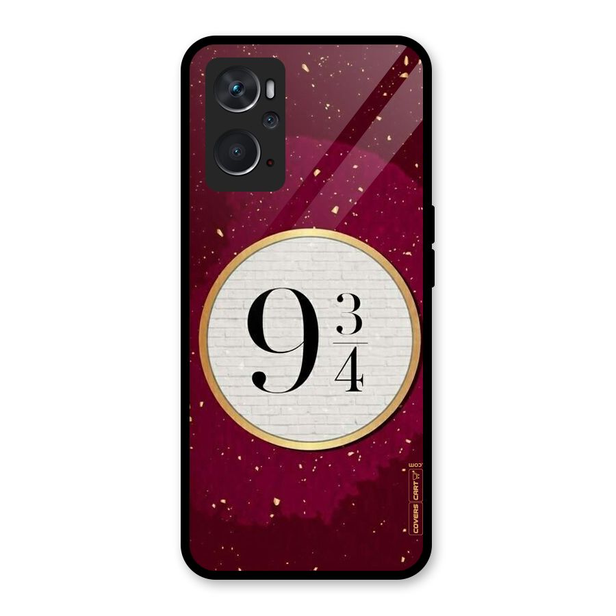 Magic Number Glass Back Case for Oppo K10 4G