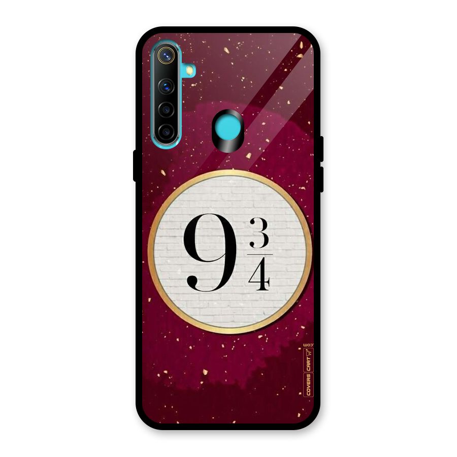 Magic Number Glass Back Case for Realme 5