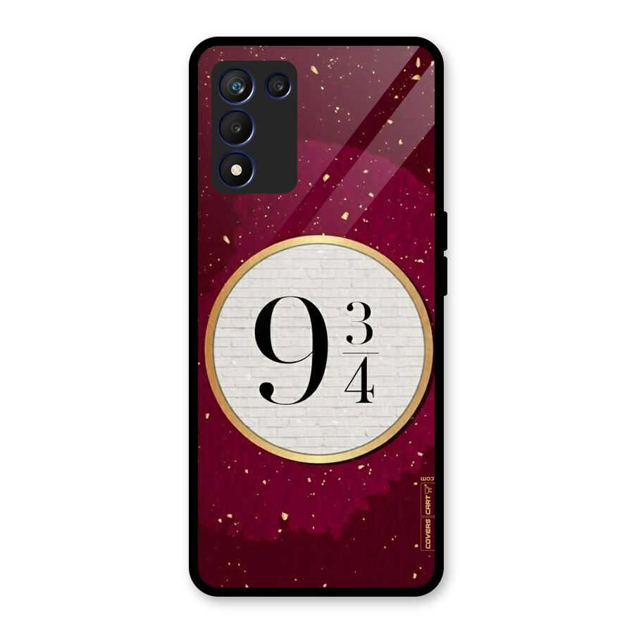 Magic Number Glass Back Case for Realme 9 5G Speed