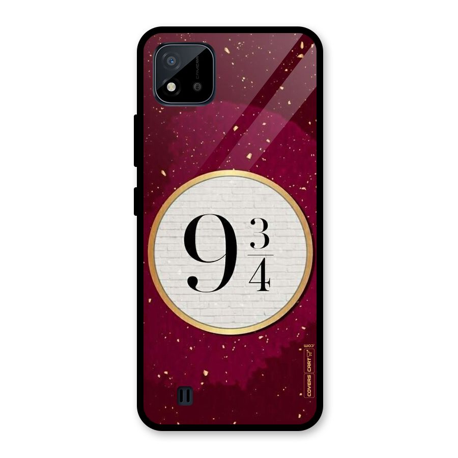 Magic Number Glass Back Case for Realme C11 2021