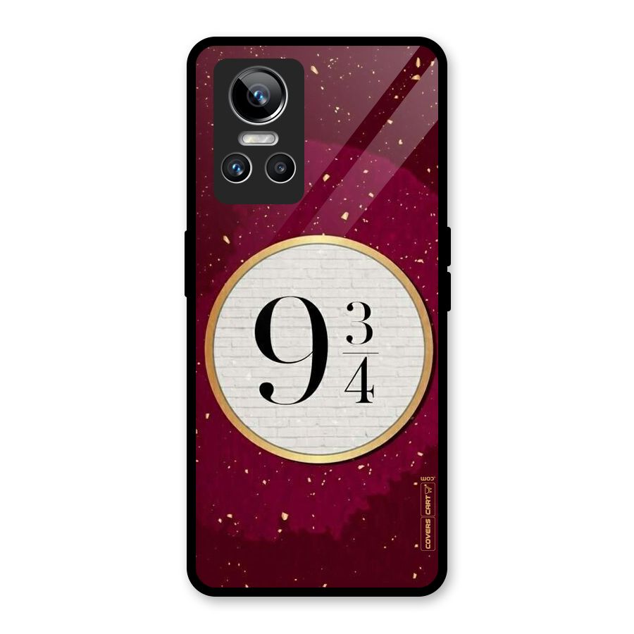 Magic Number Glass Back Case for Realme GT Neo 3