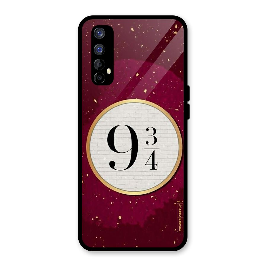 Magic Number Glass Back Case for Realme Narzo 20 Pro