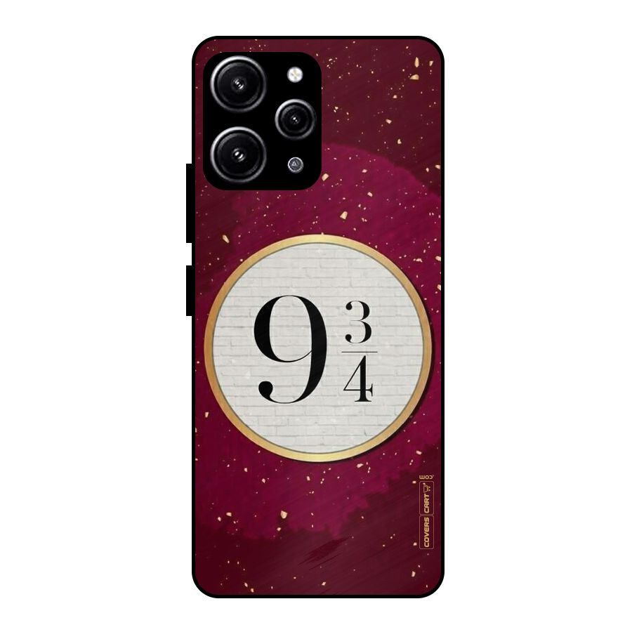 Magic Number Glass Back Case for Redmi 12 4G