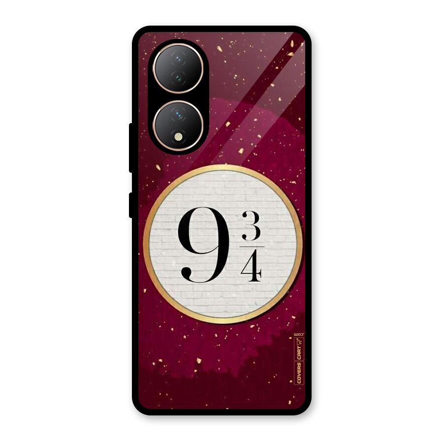 Magic Number Glass Back Case for Vivo T2