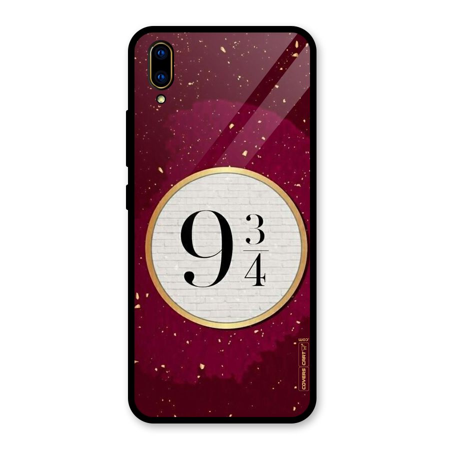 Magic Number Glass Back Case for Vivo V11 Pro