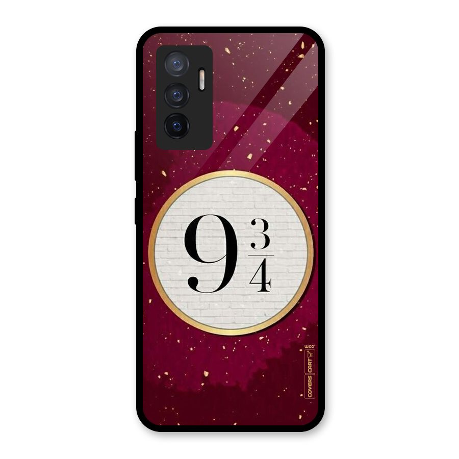 Magic Number Glass Back Case for Vivo V23e