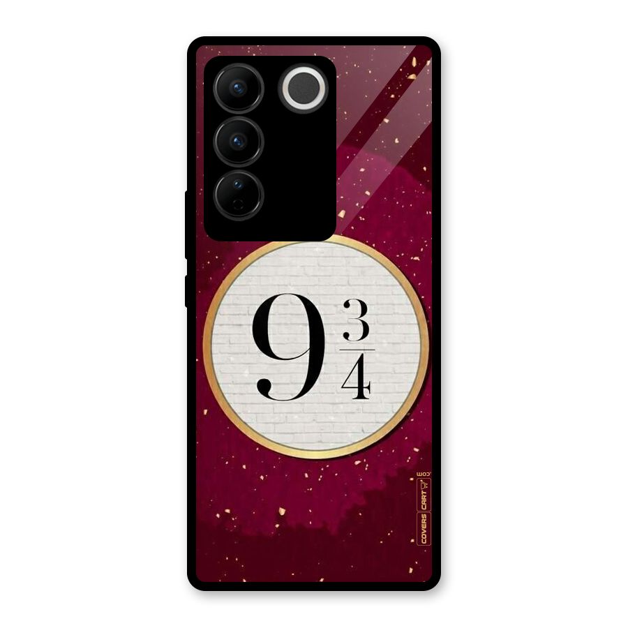 Magic Number Glass Back Case for Vivo V27