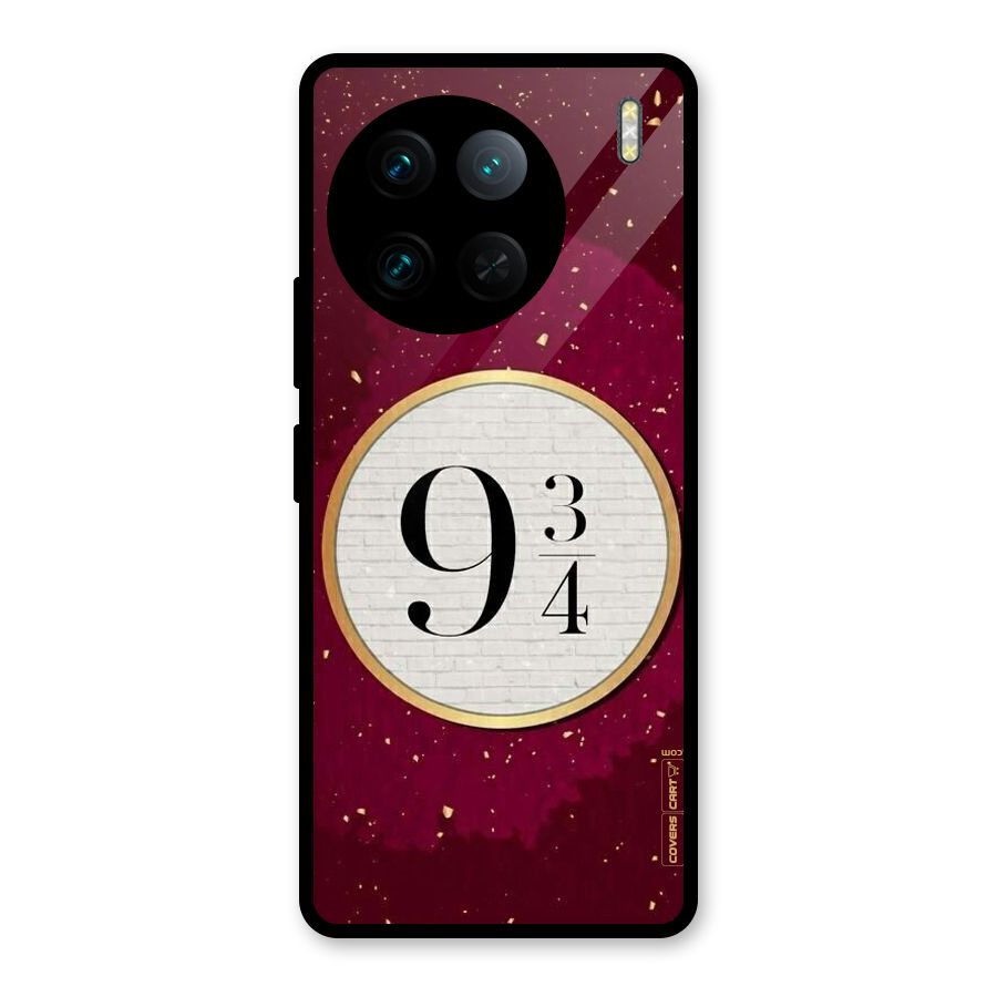 Magic Number Glass Back Case for Vivo X90 Pro