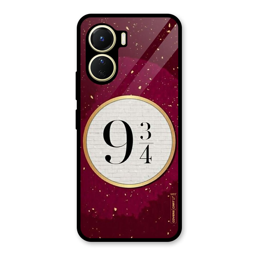 Magic Number Glass Back Case for Vivo Y16