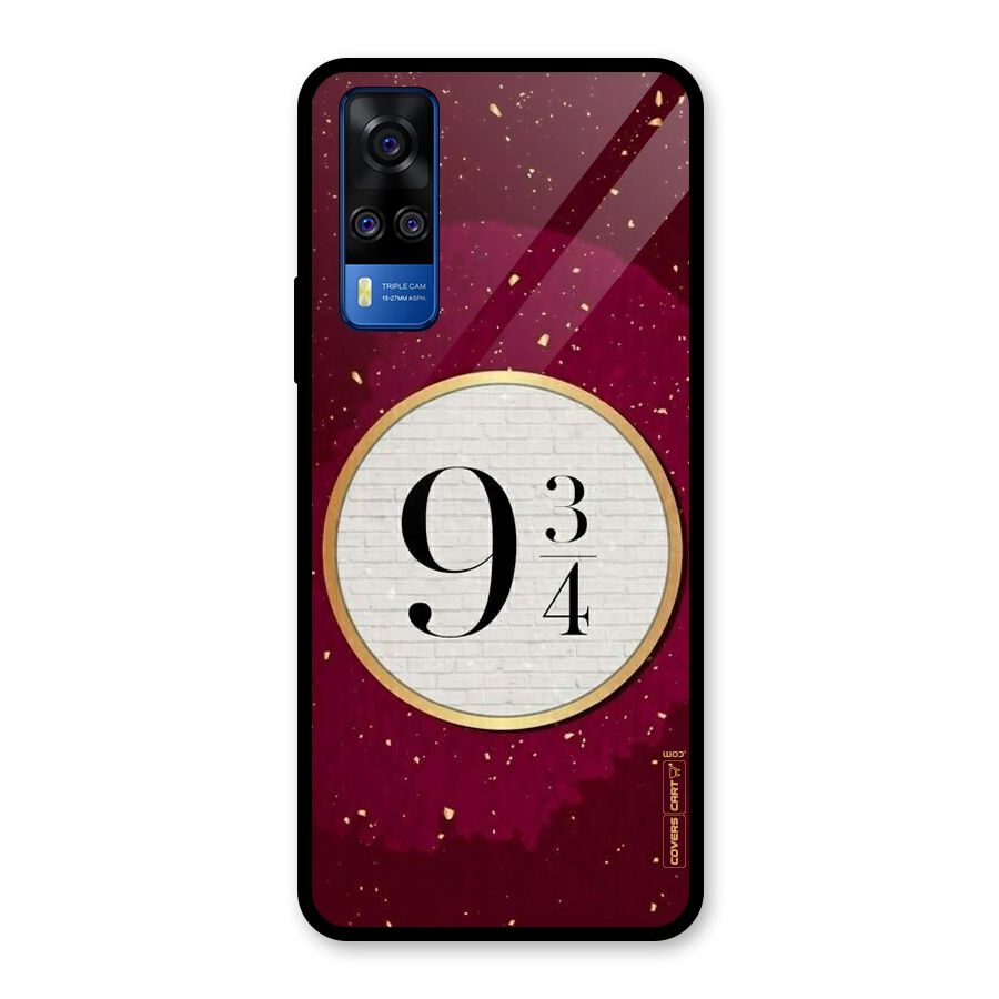 Magic Number Glass Back Case for Vivo Y31