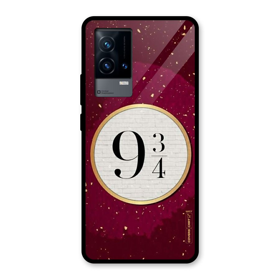 Magic Number Glass Back Case for iQOO 9 5G