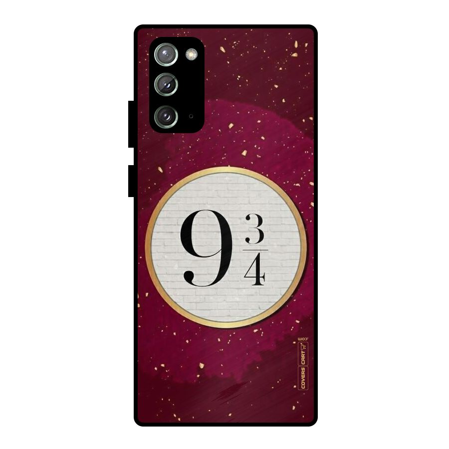 Magic Number Metal Back Case for Galaxy Note 20
