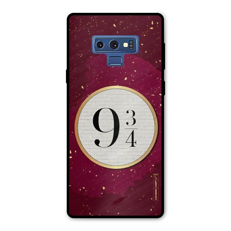 Magic Number Metal Back Case for Galaxy Note 9