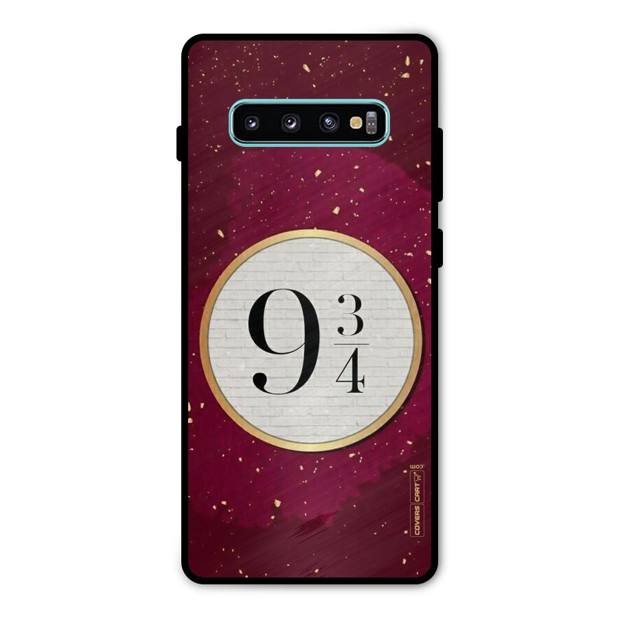 Magic Number Metal Back Case for Galaxy S10 Plus