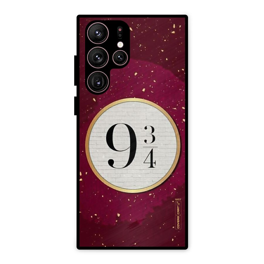 Magic Number Metal Back Case for Galaxy S22 Ultra 5G