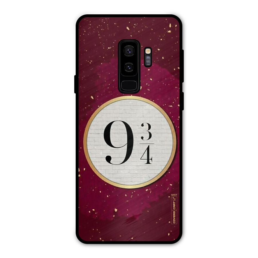 Magic Number Metal Back Case for Galaxy S9 Plus