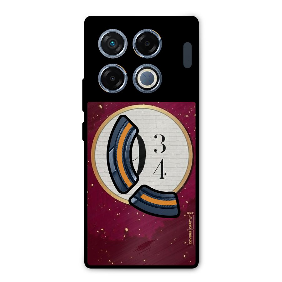 Magic Number Metal Back Case for Infinix GT 20 Pro