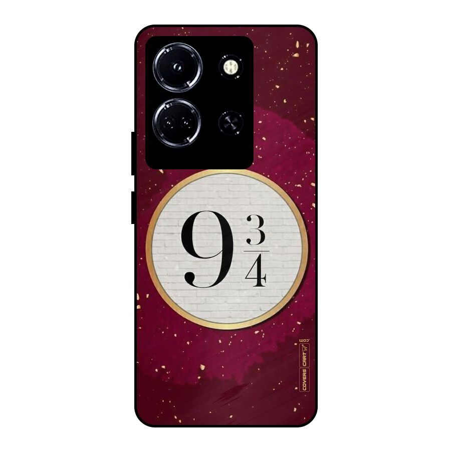 Magic Number Metal Back Case for Infinix Note 30 5G