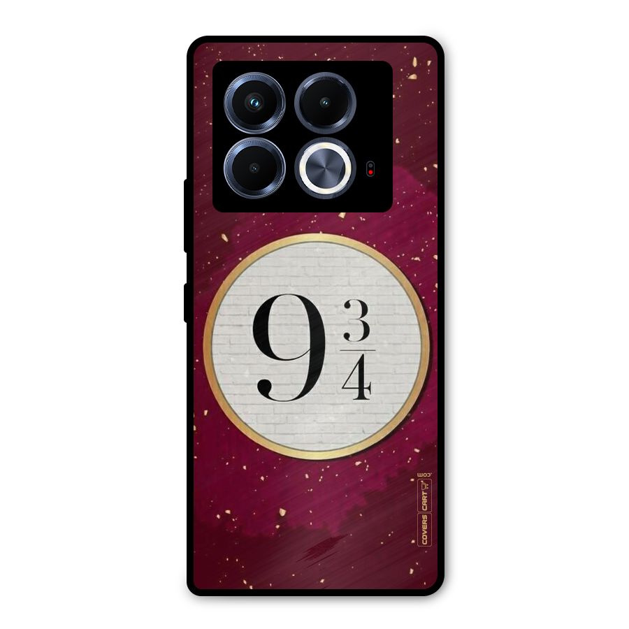 Magic Number Metal Back Case for Infinix Note 40 5G