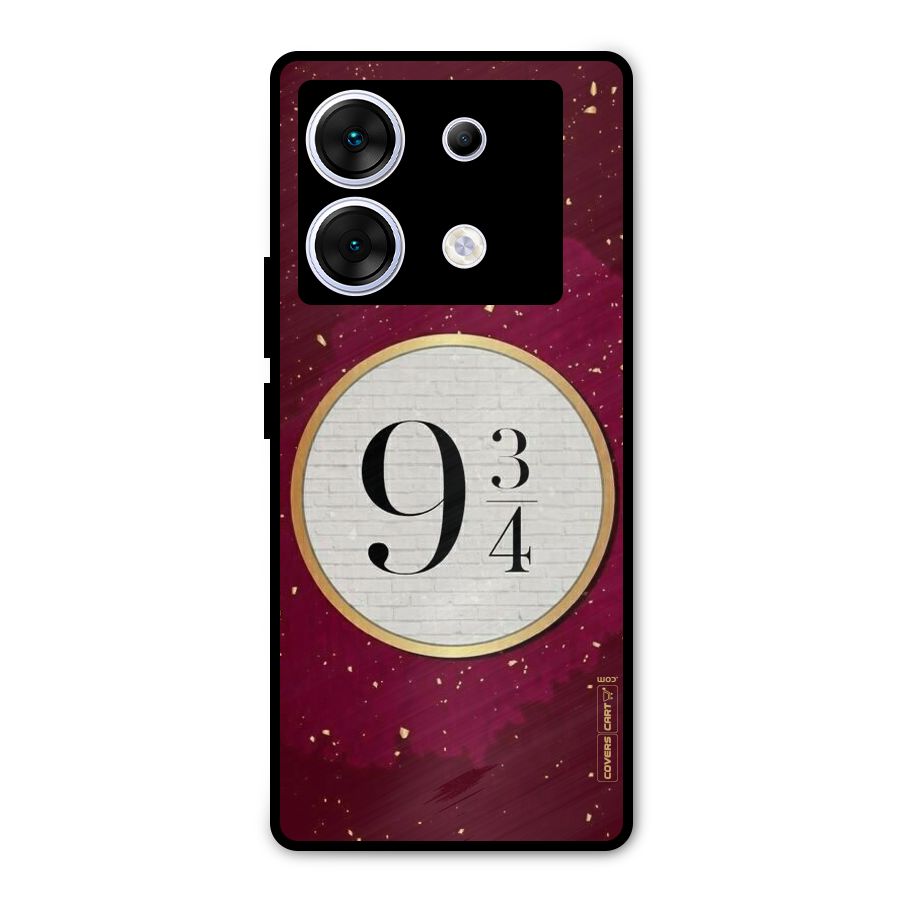 Magic Number Metal Back Case for Infinix Zero 30 5G