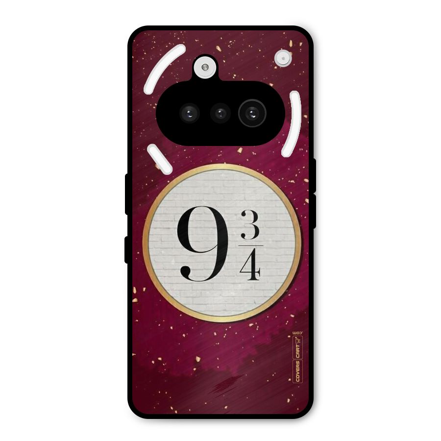 Magic Number Metal Back Case for Nothing Phone 3a