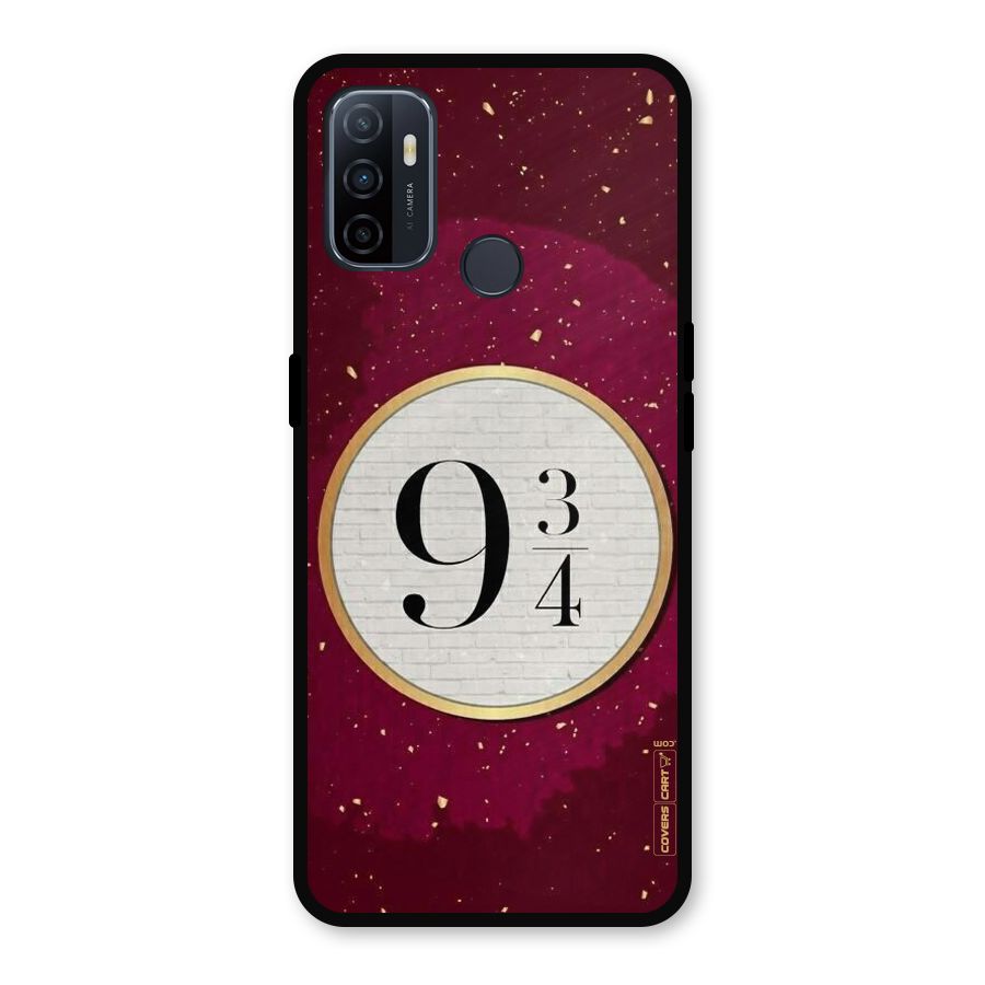 Magic Number Metal Back Case for Oppo A53
