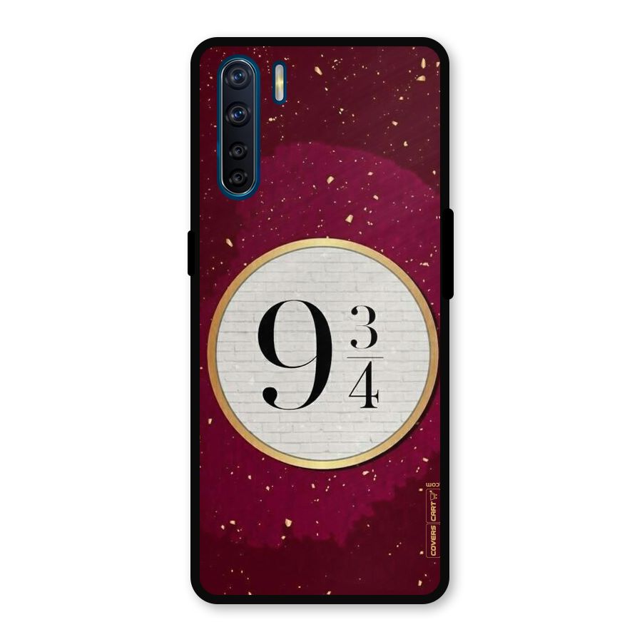 Magic Number Metal Back Case for Oppo F15