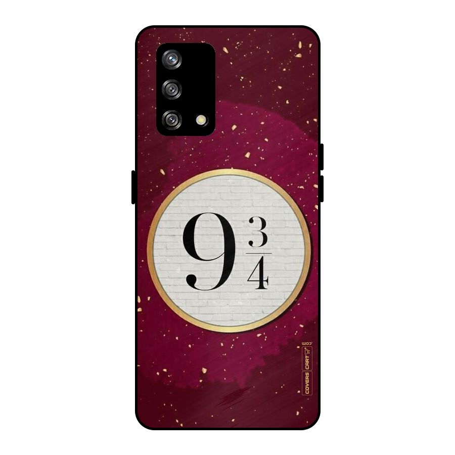Magic Number Metal Back Case for Oppo F19