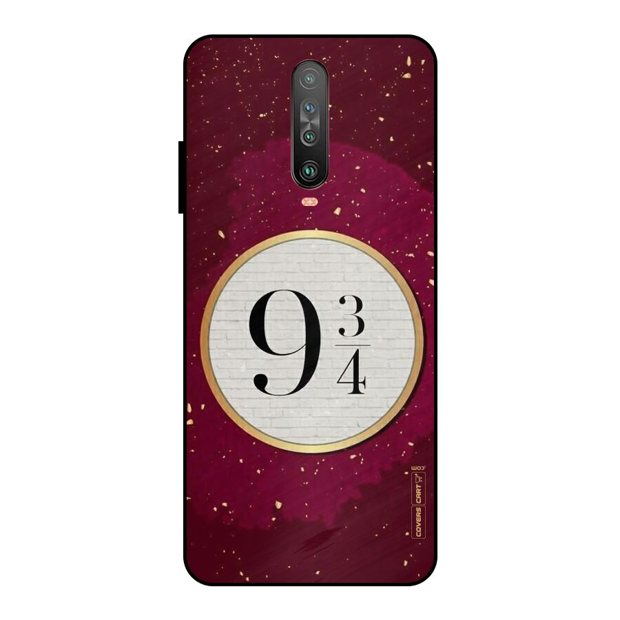 Magic Number Metal Back Case for Poco X2