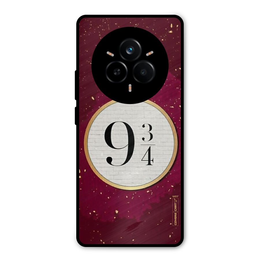 Magic Number Metal Back Case for Realme 14 Pro Plus