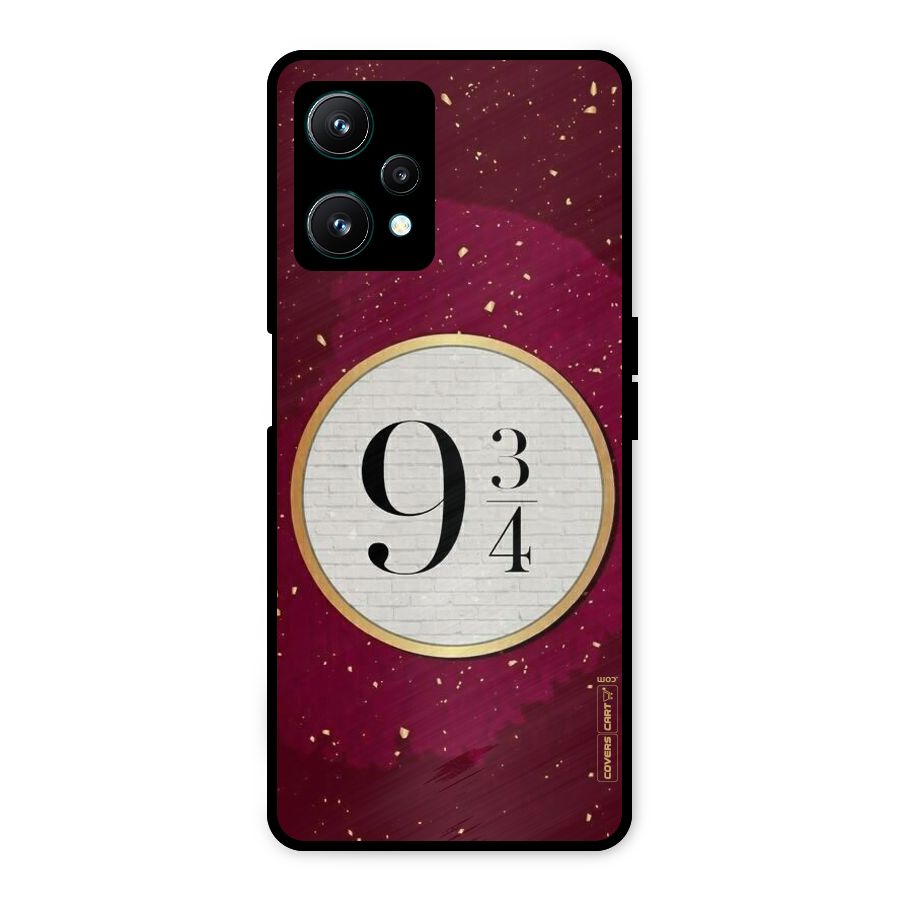 Magic Number Metal Back Case for Realme 9 Pro 5G