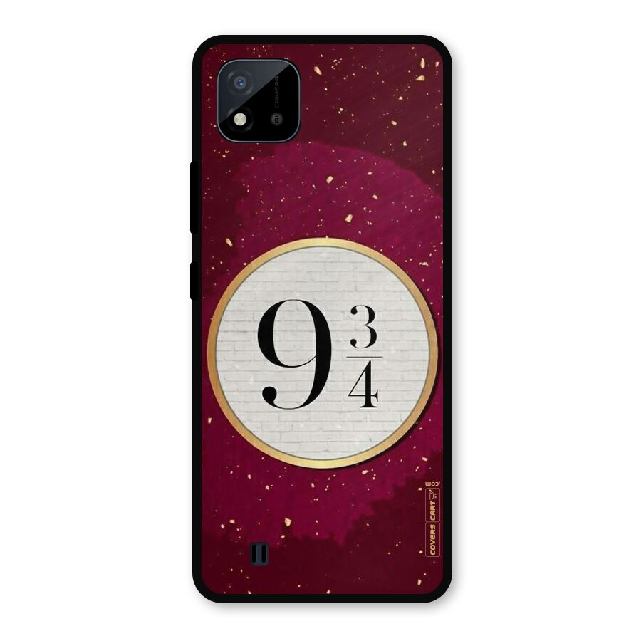 Magic Number Metal Back Case for Realme C11 2021