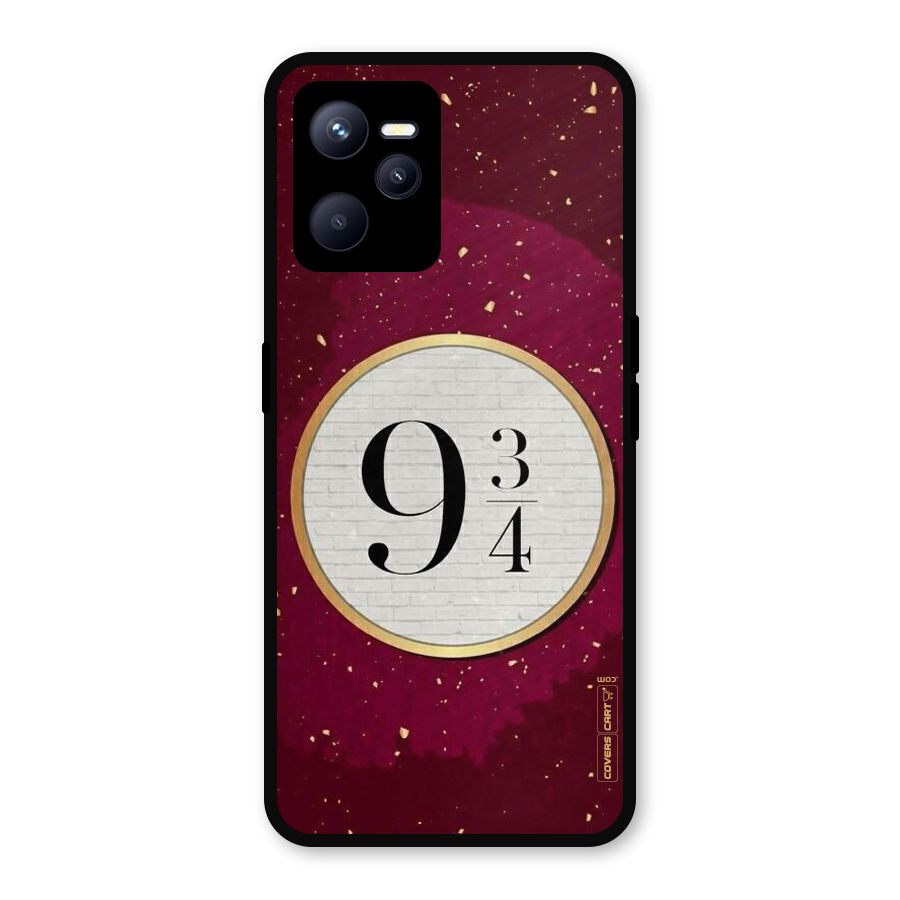 Magic Number Metal Back Case for Realme C35