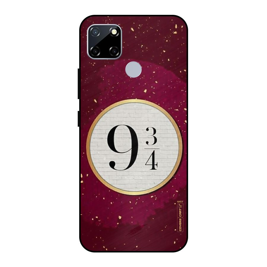 Magic Number Metal Back Case for Realme Narzo 20