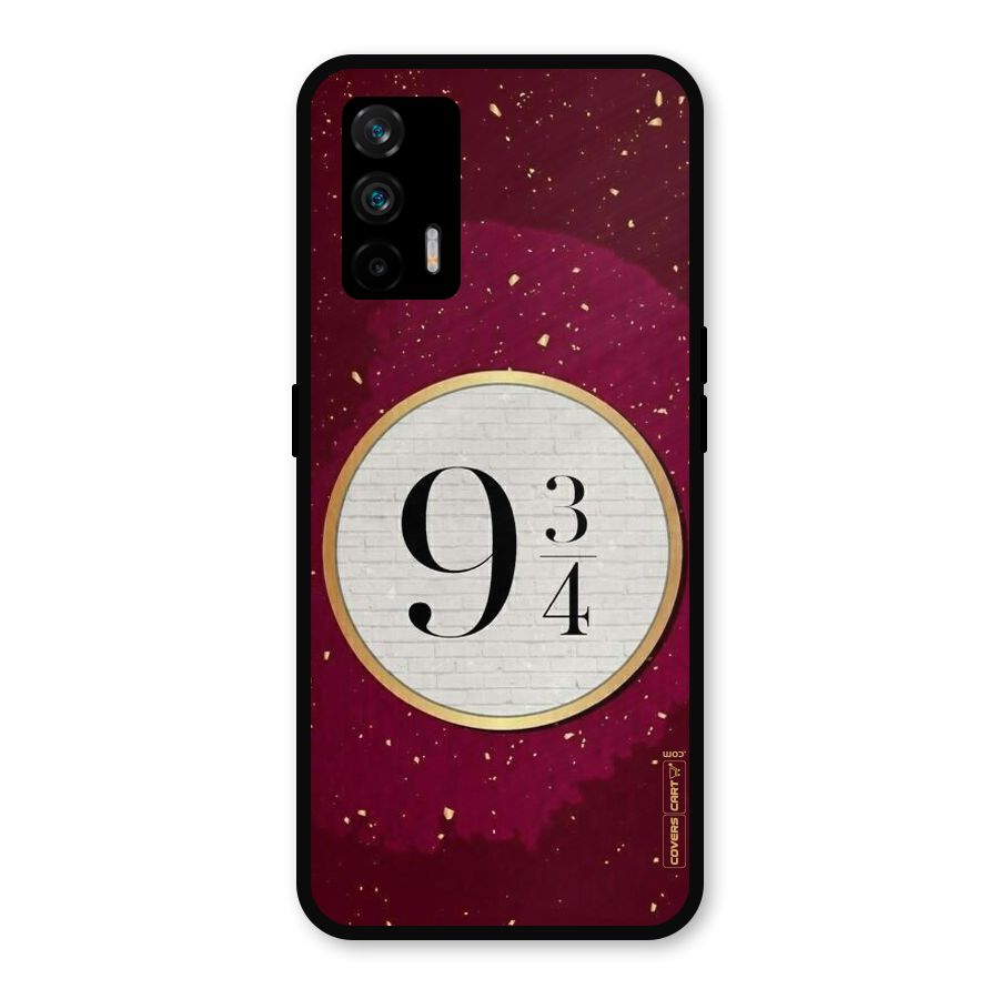 Magic Number Metal Back Case for Realme X7 Max