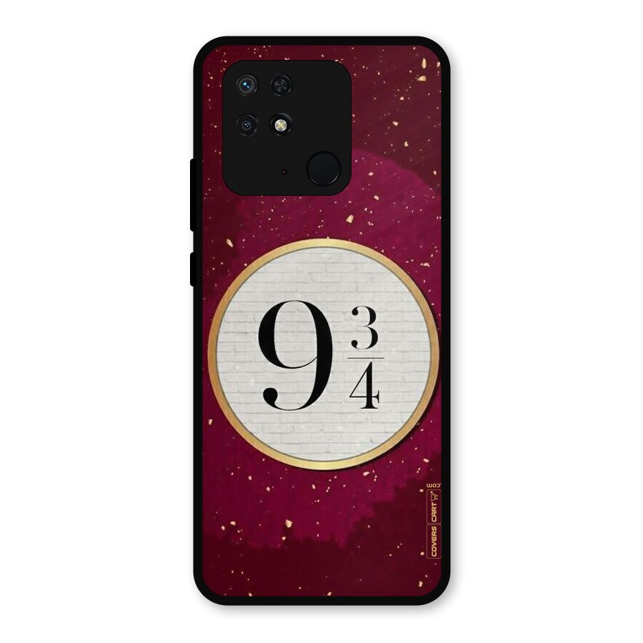 Magic Number Metal Back Case for Redmi 10
