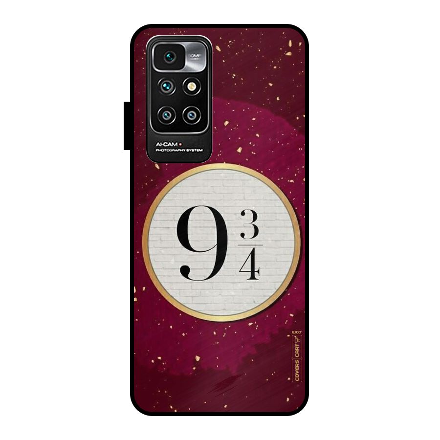 Magic Number Metal Back Case for Redmi 10 Prime