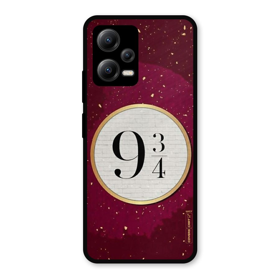 Magic Number Metal Back Case for Redmi Note 12 5G