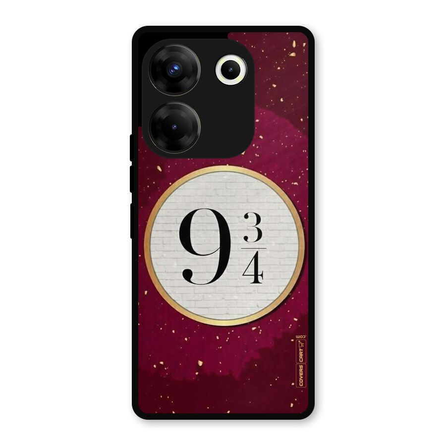 Magic Number Metal Back Case for Tecno Camon 20