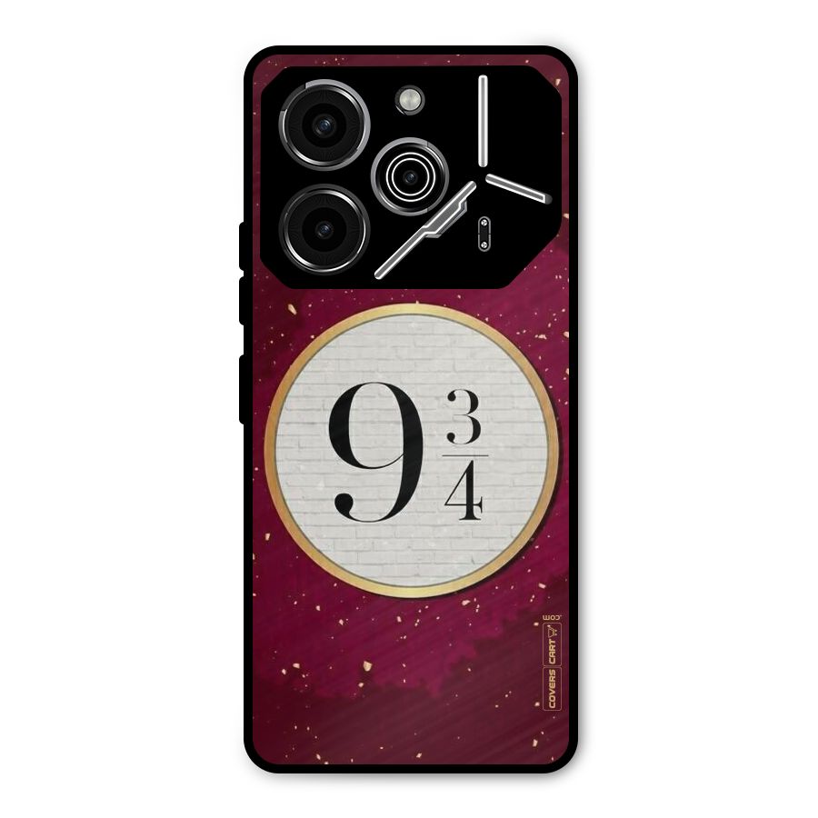 Magic Number Metal Back Case for Tecno Pova 6 Pro