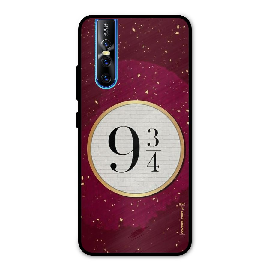 Magic Number Metal Back Case for Vivo V15 Pro