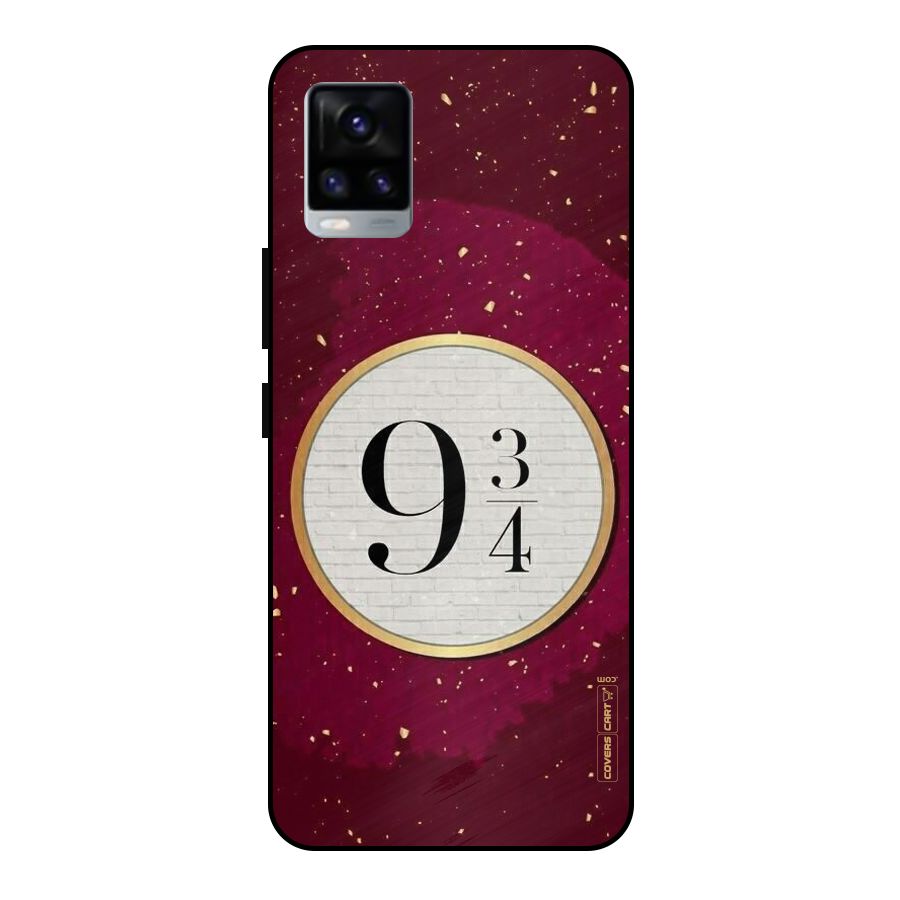 Magic Number Metal Back Case for Vivo V20