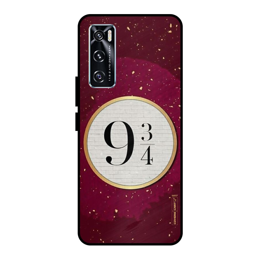 Magic Number Metal Back Case for Vivo V20 SE