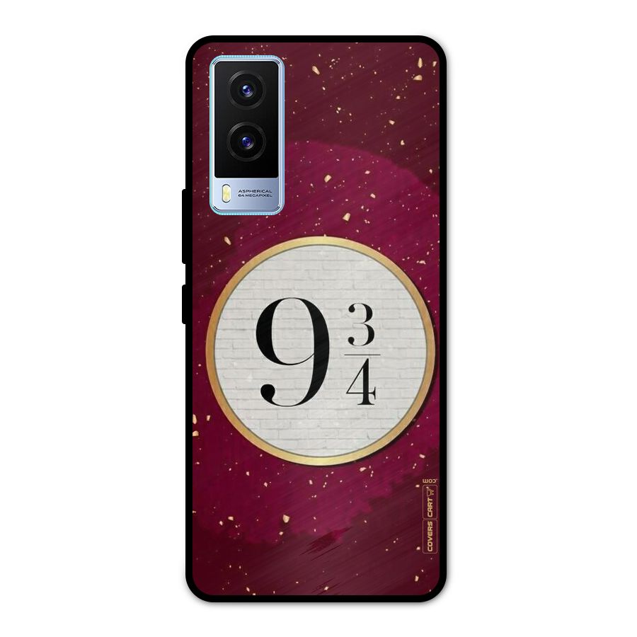 Magic Number Metal Back Case for Vivo V21e 5G