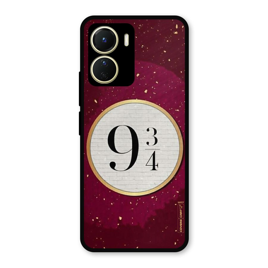 Magic Number Metal Back Case for Vivo Y16