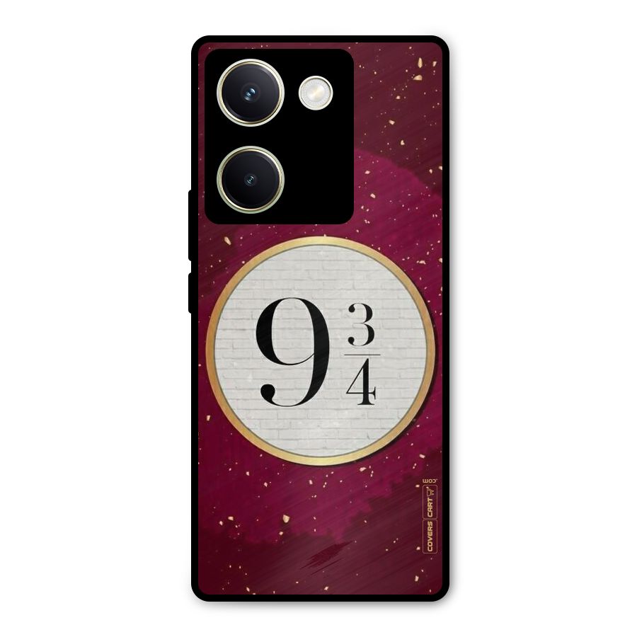 Magic Number Metal Back Case for Vivo Y200 Pro
