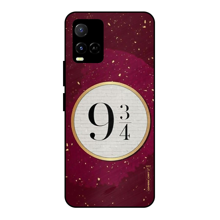 Magic Number Metal Back Case for Vivo Y21