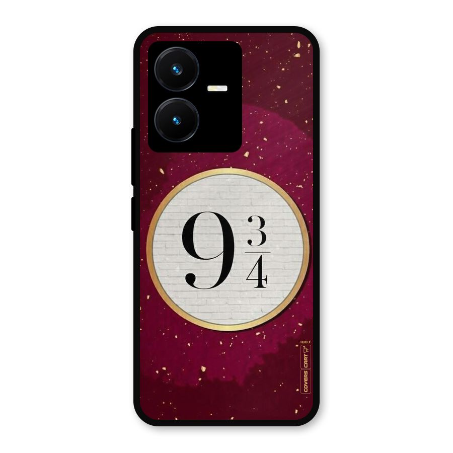 Magic Number Metal Back Case for Vivo Y22