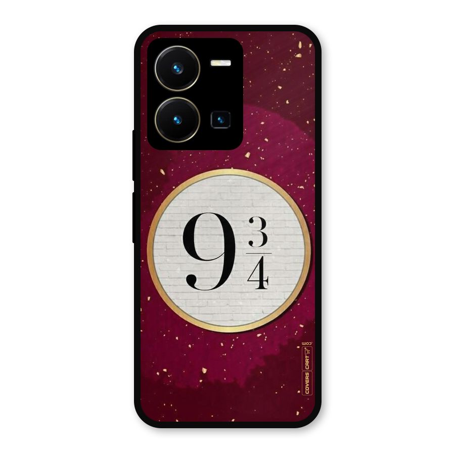 Magic Number Metal Back Case for Vivo Y35