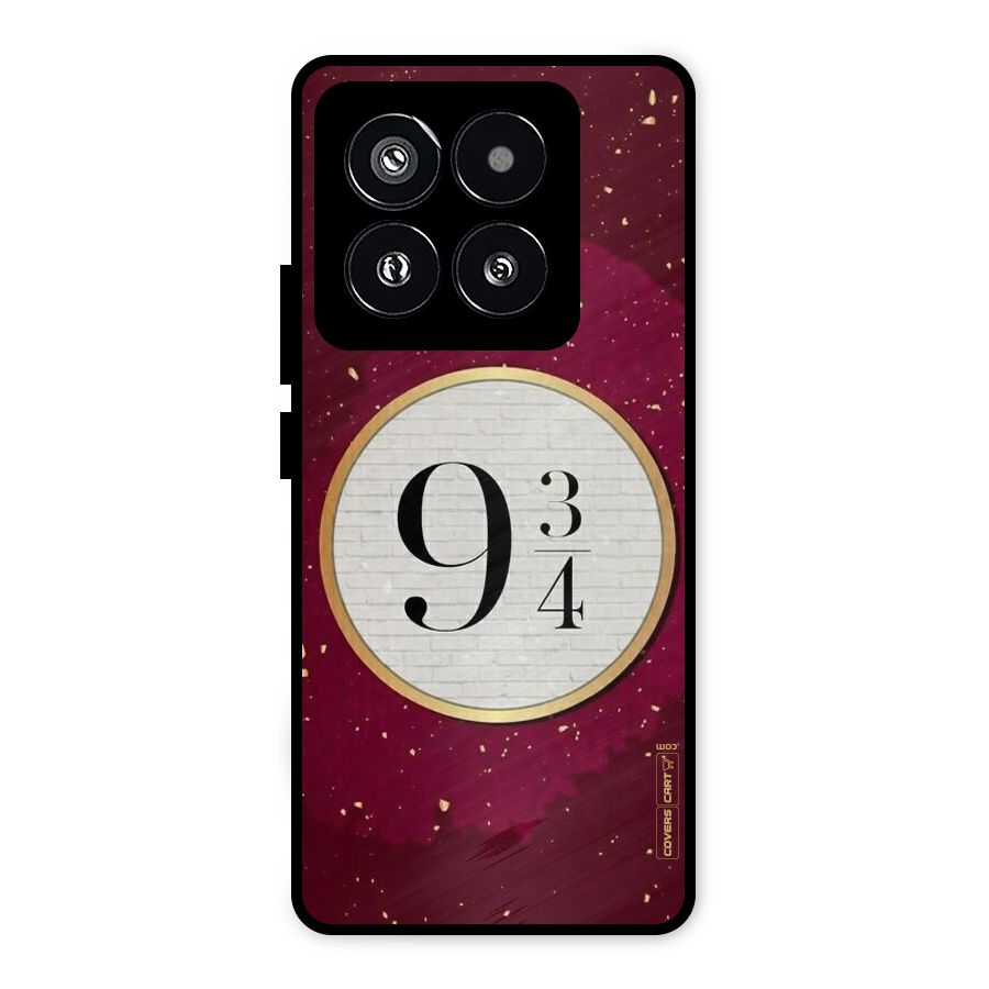 Magic Number Metal Back Case for Xiaomi 14 Pro